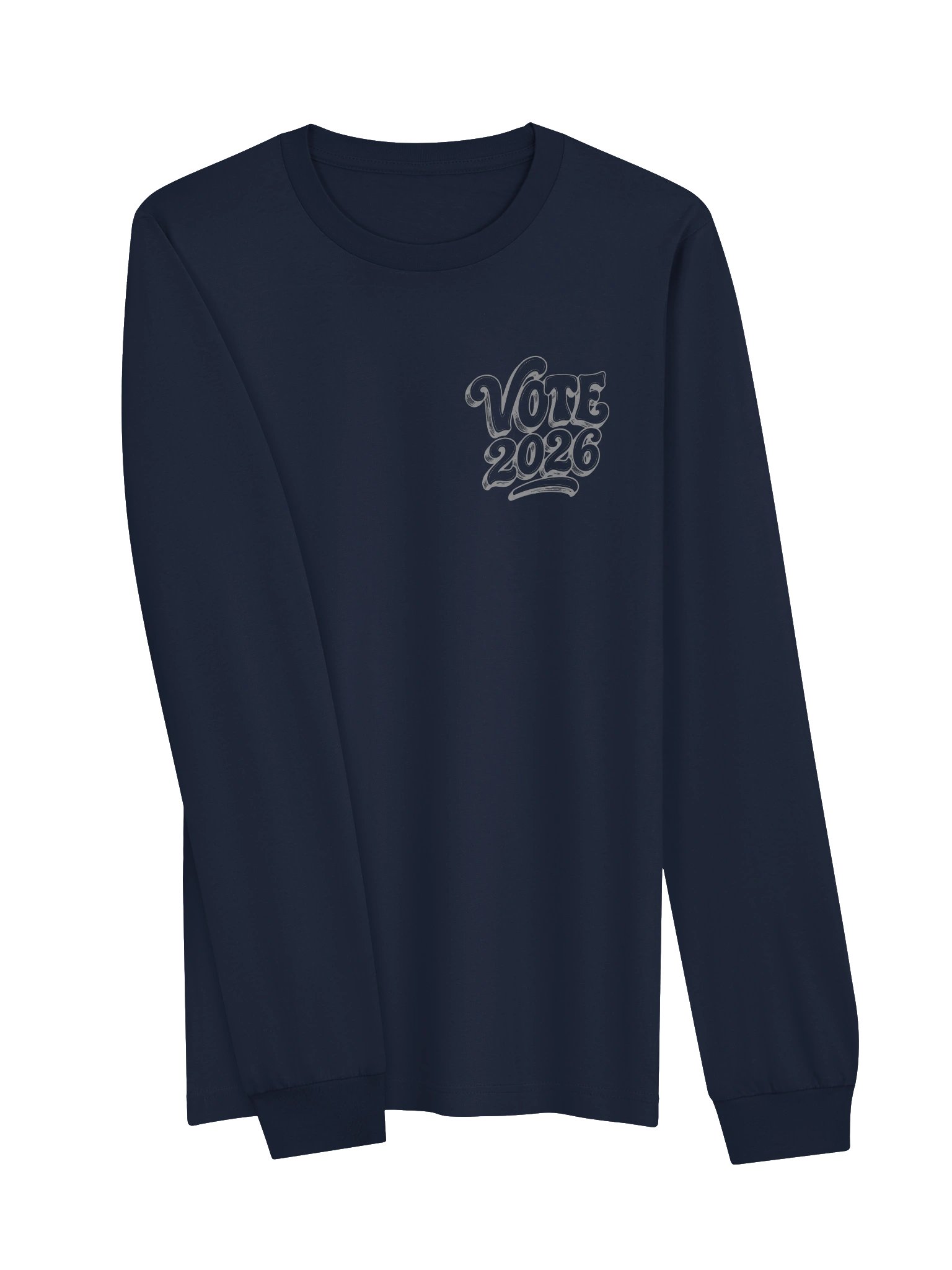 Brazen Candor – Get Your Butt in the Booth! Long Sleeve Tee - Vote 2026 product image (3)