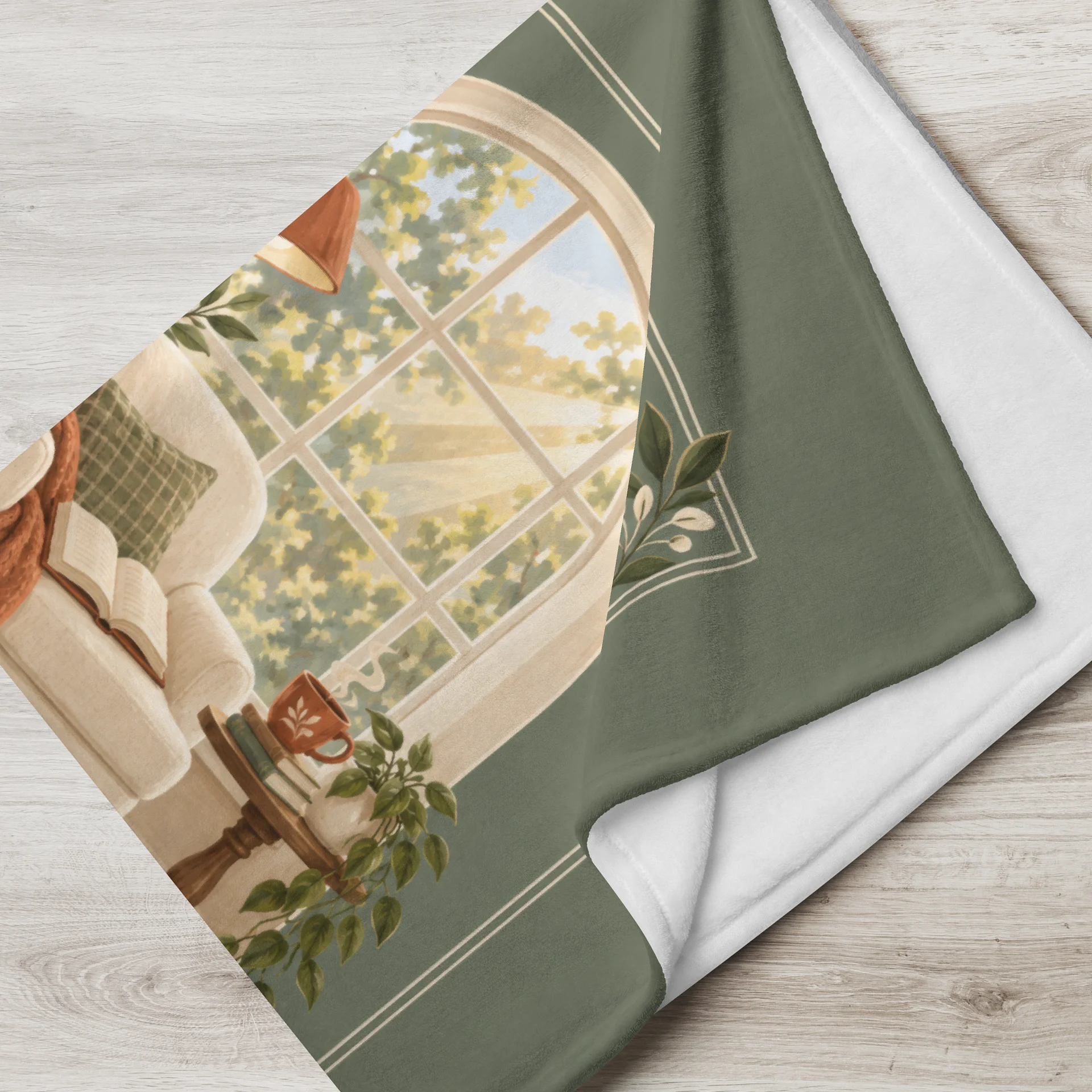 The Reading Nook Throw Blanket product image (3)
