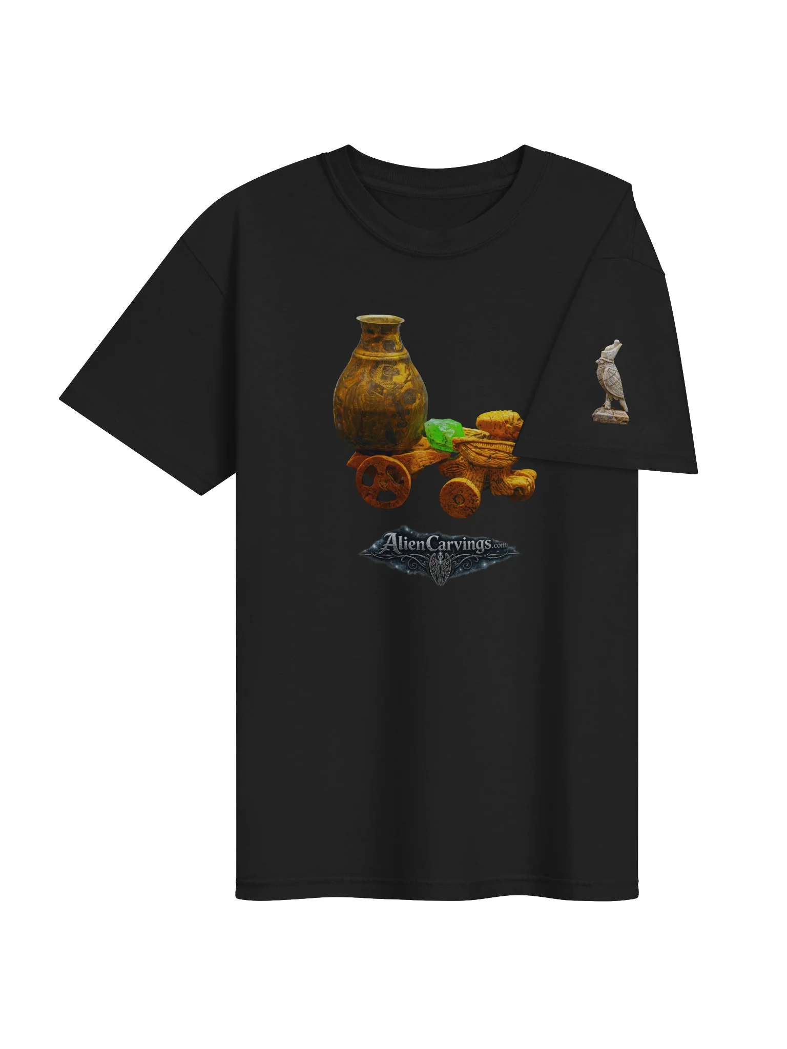Aliencarvings.com Anunnaki Griffon Chariot T-Shirt product image (4)