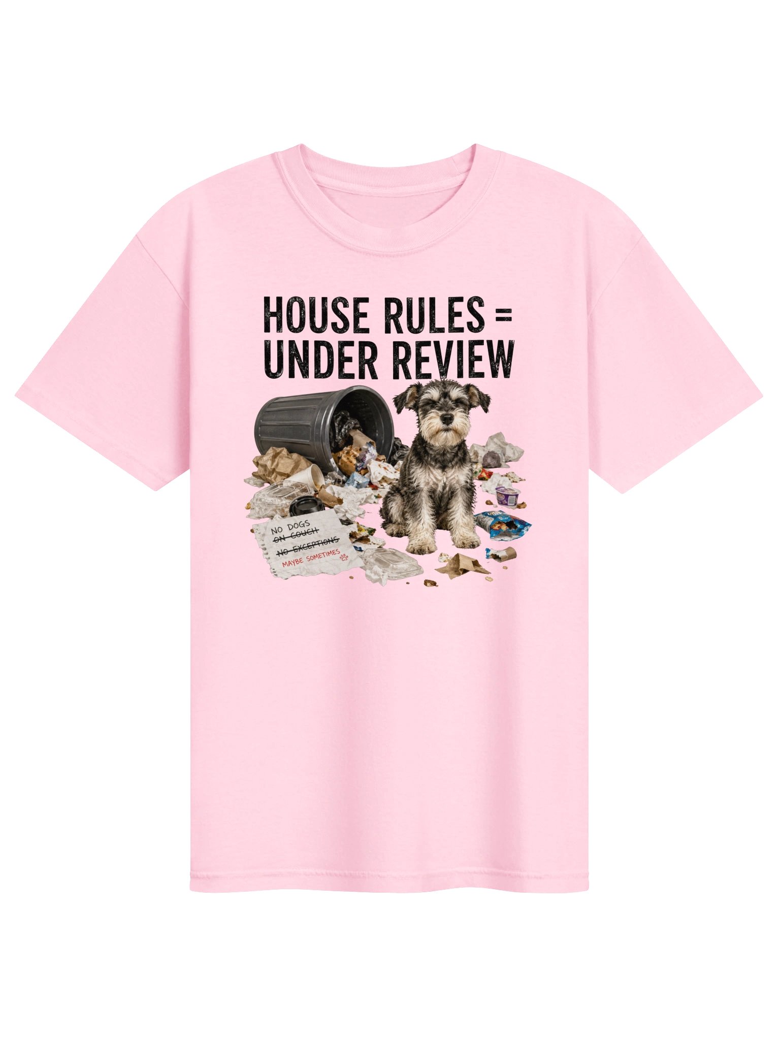 House Rules Under Review Funny Dog T-Shirt product image (10)
