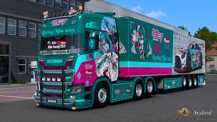 [ETS2] Racing Miku 2025 [Combo Skin] product image (1)