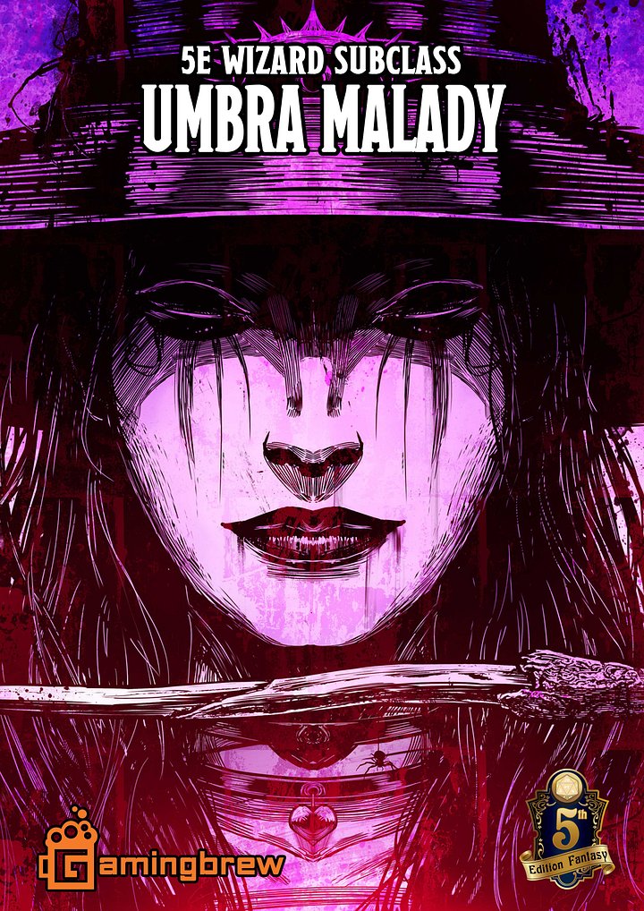 Umbra Malady | 5E Wizard Subclass product image (1)