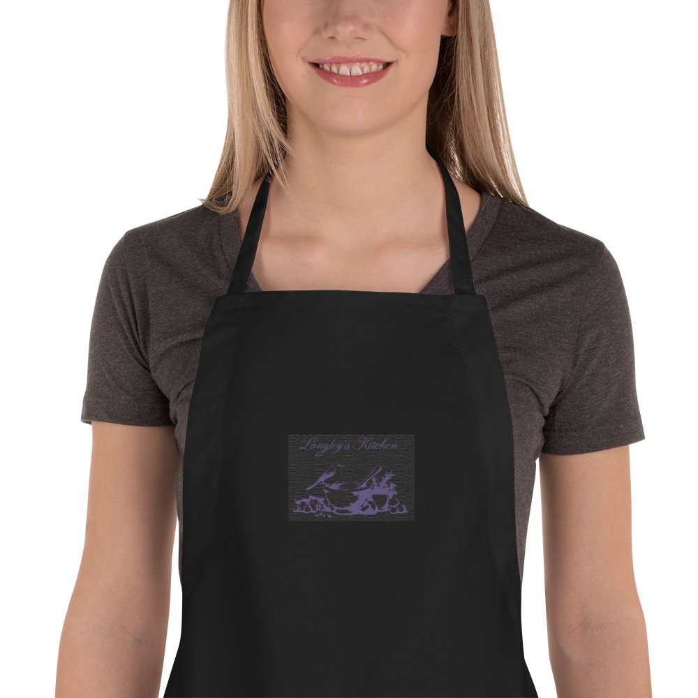 Langley emboidered Apron product image (1)