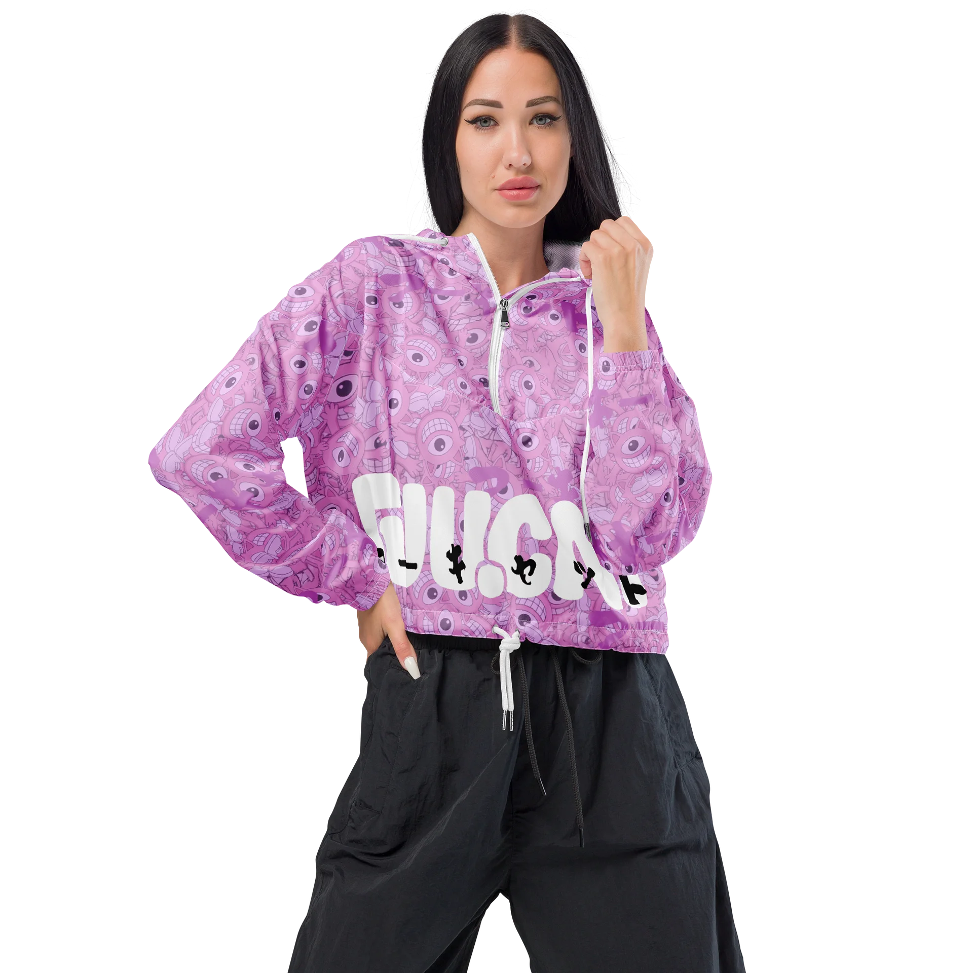 FUU.CAT "Kawaii & Lost" Crop Windbreaker product image (1)