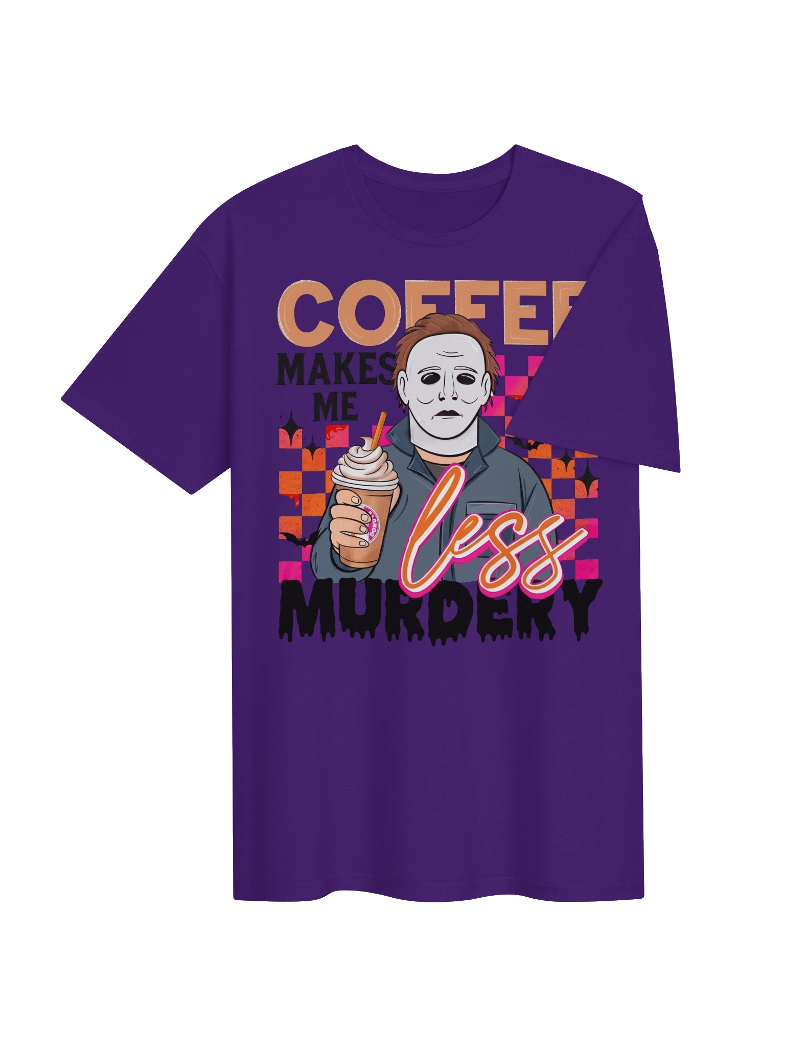Coffee Makes Me Less Murdery Tee product image (17)
