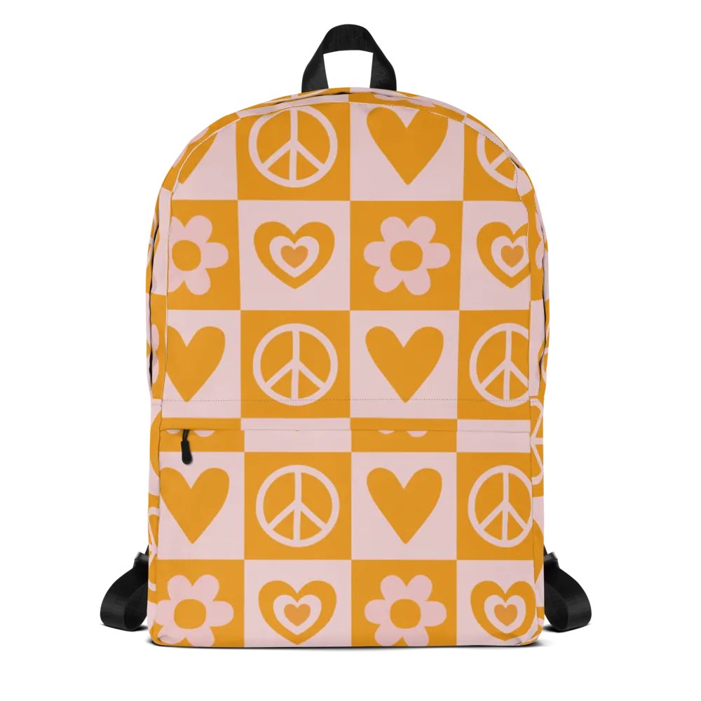 Peace, Love, and Harmony Backpack product image (9)