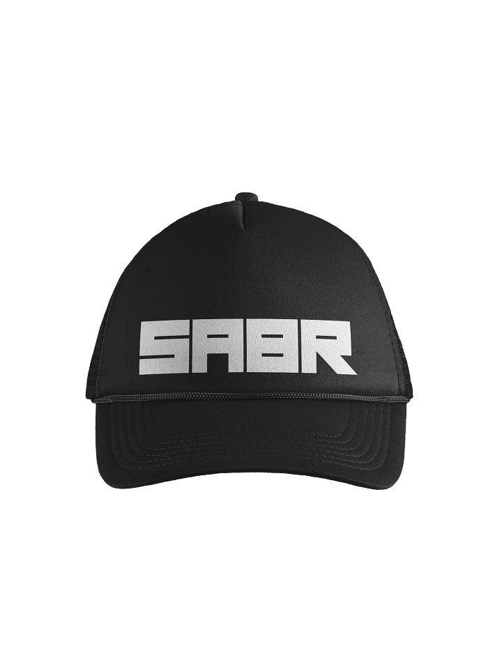 SABR White Logo Unisex Trucker Hat product image (1)