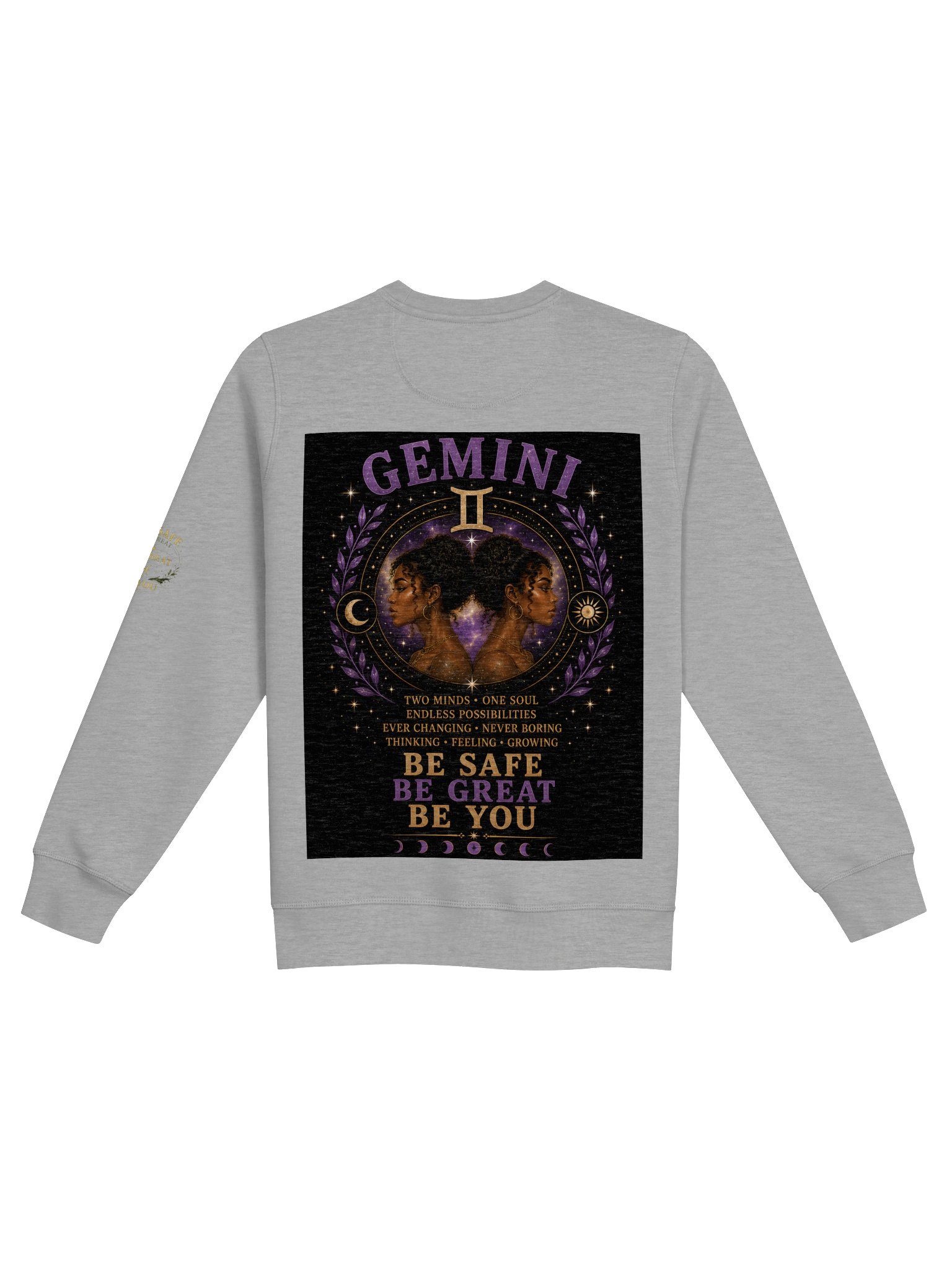 Gemini For the curious minds. Intelligent. Social. Adaptable. Gemini embraces change and inspires every conversation. ✨ Be Safe. Be Great. Be You. product image (5)