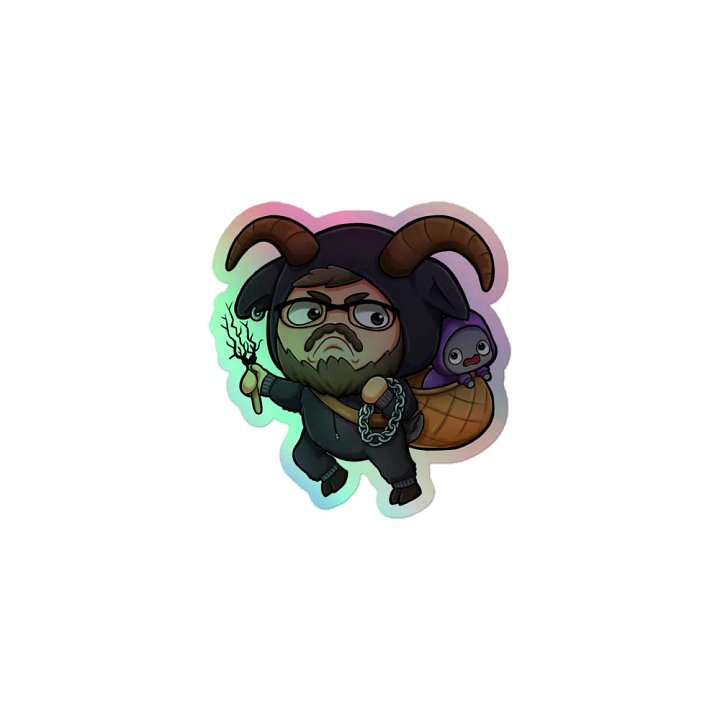 KRAMPGAR Holographic Sticker product image (1)