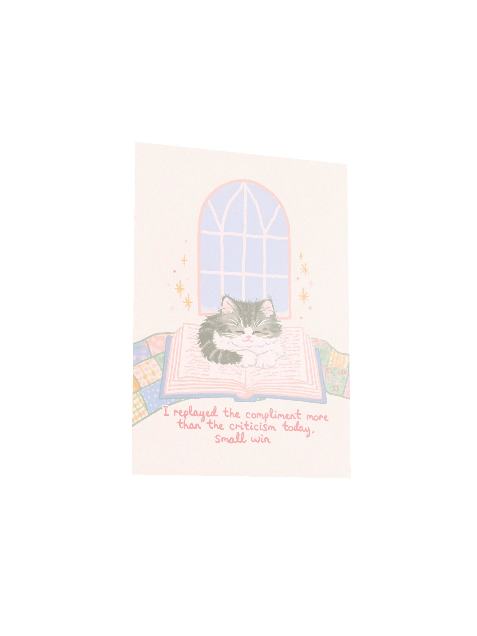 Small Win Cat Poster product image (20)