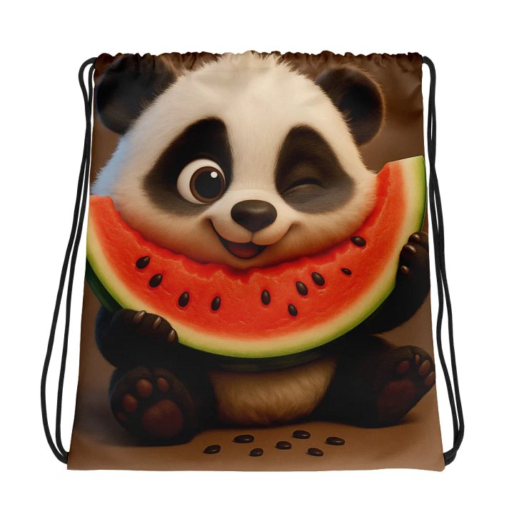 Panda - Drawstring Bag product image (1)