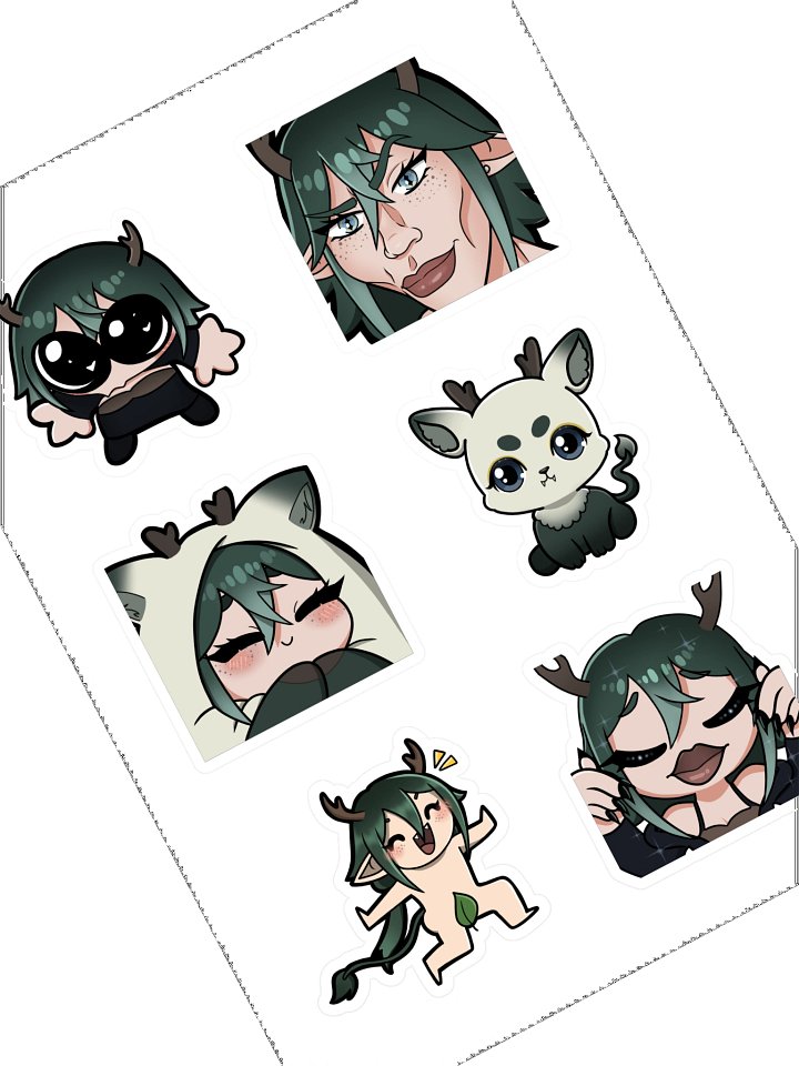 Kinley Emote Stickers product image (1)