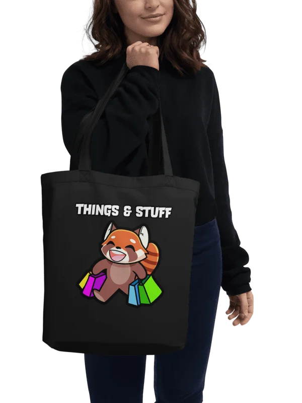 Shopping Panda Tote Bag product image (1)