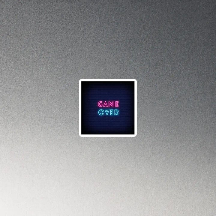 Aimant GAME OVER product image (3)
