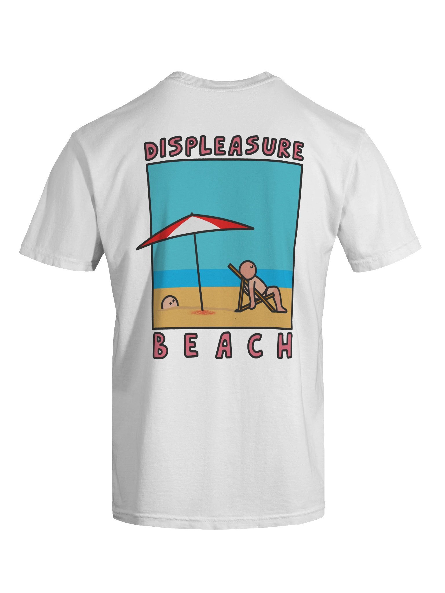 Displeasure Beach T-shirt product image (8)