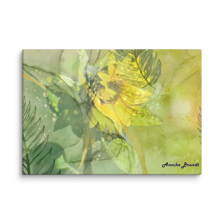 Canvas: Sunflower in early golden autumn (DA) product image (2)