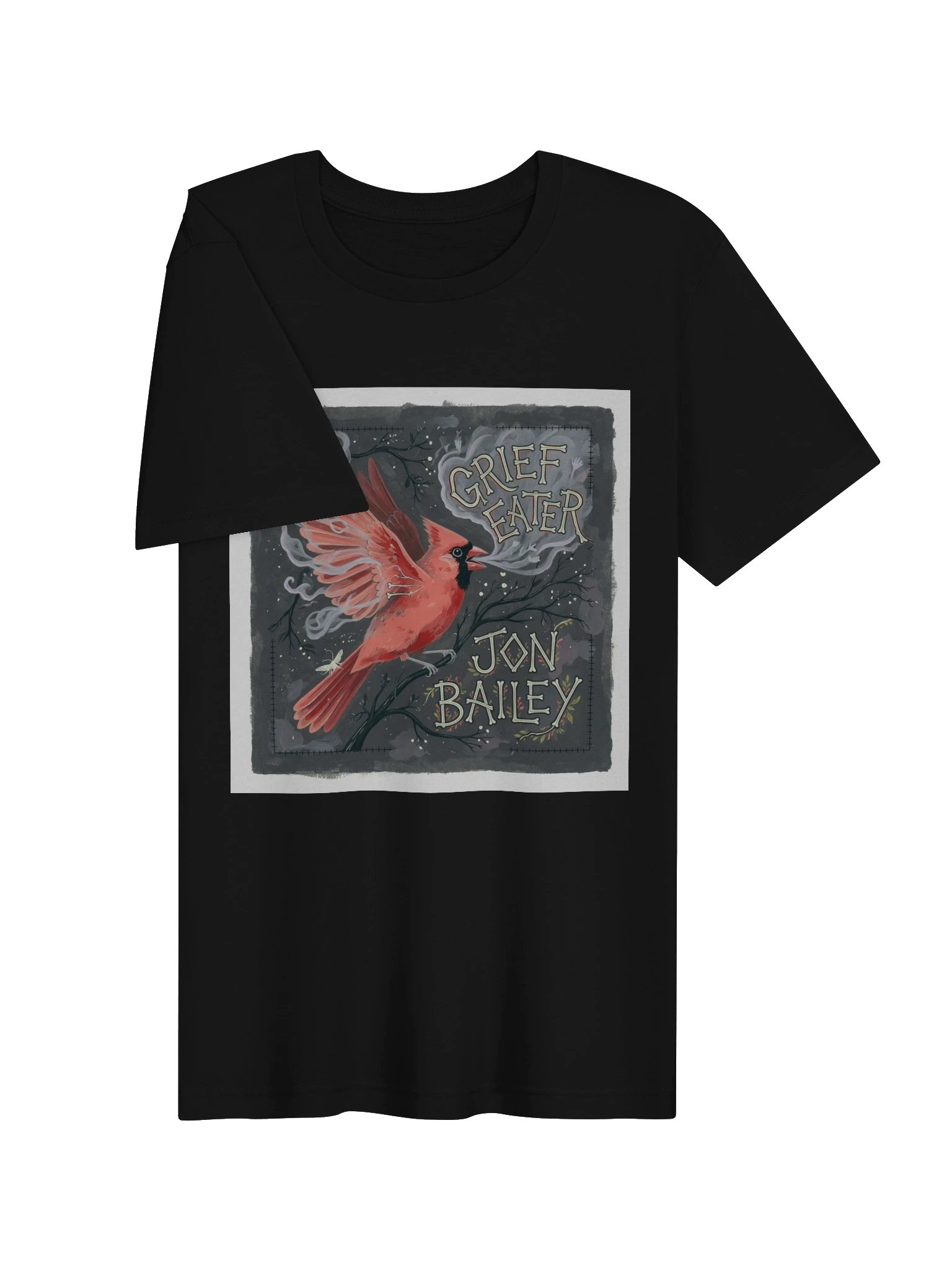 Haunted Bird Tee — Coral Cardinal product image (7)