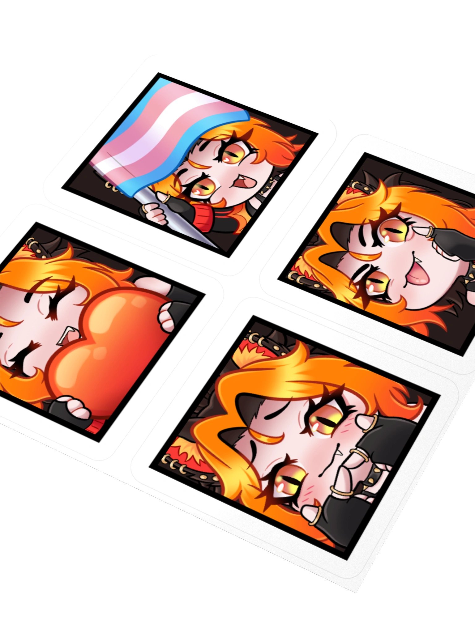 CelisEris emote stickers (TrashBatChar) product image (3)