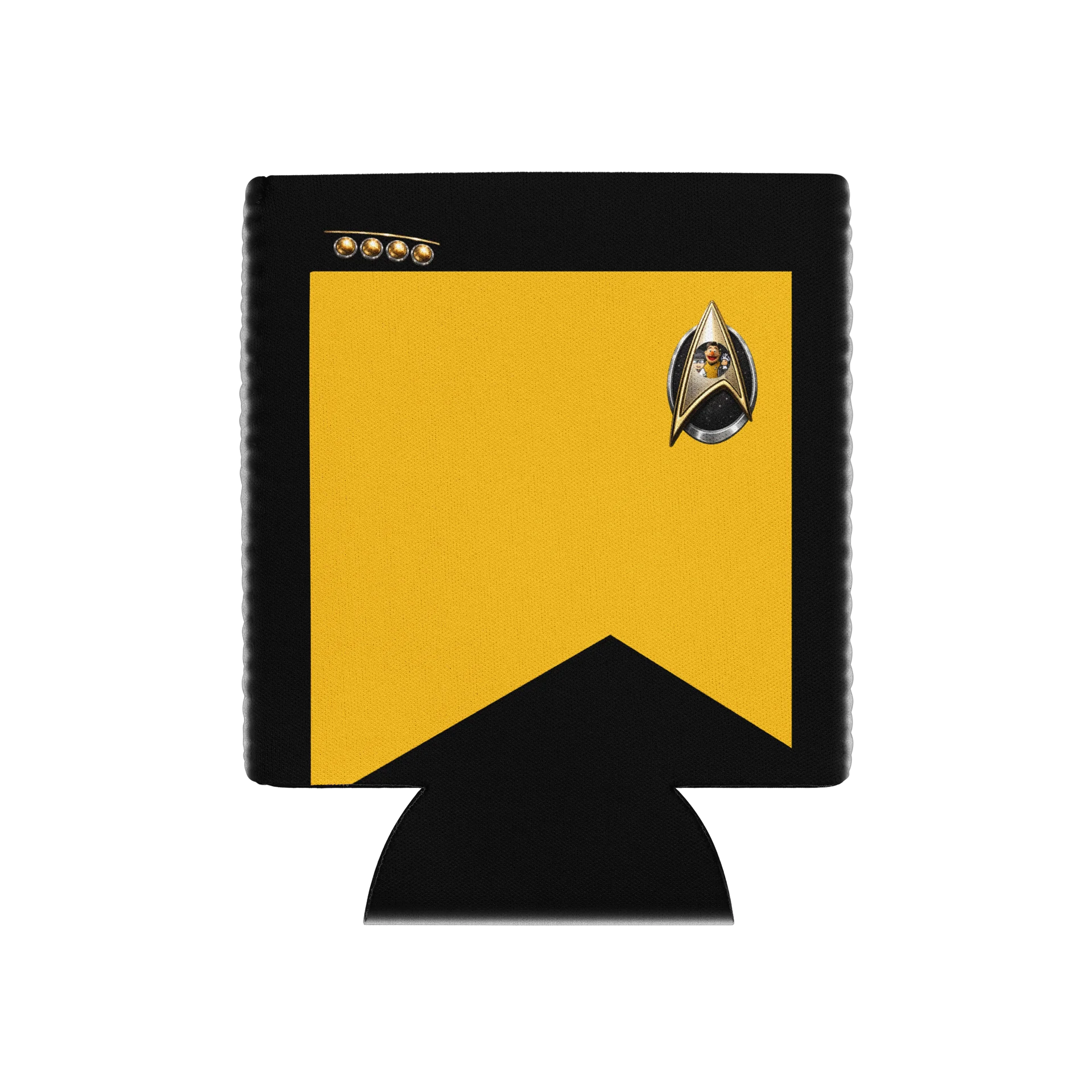 Officer Inspired Can Coozie - Gold Division product image (1)