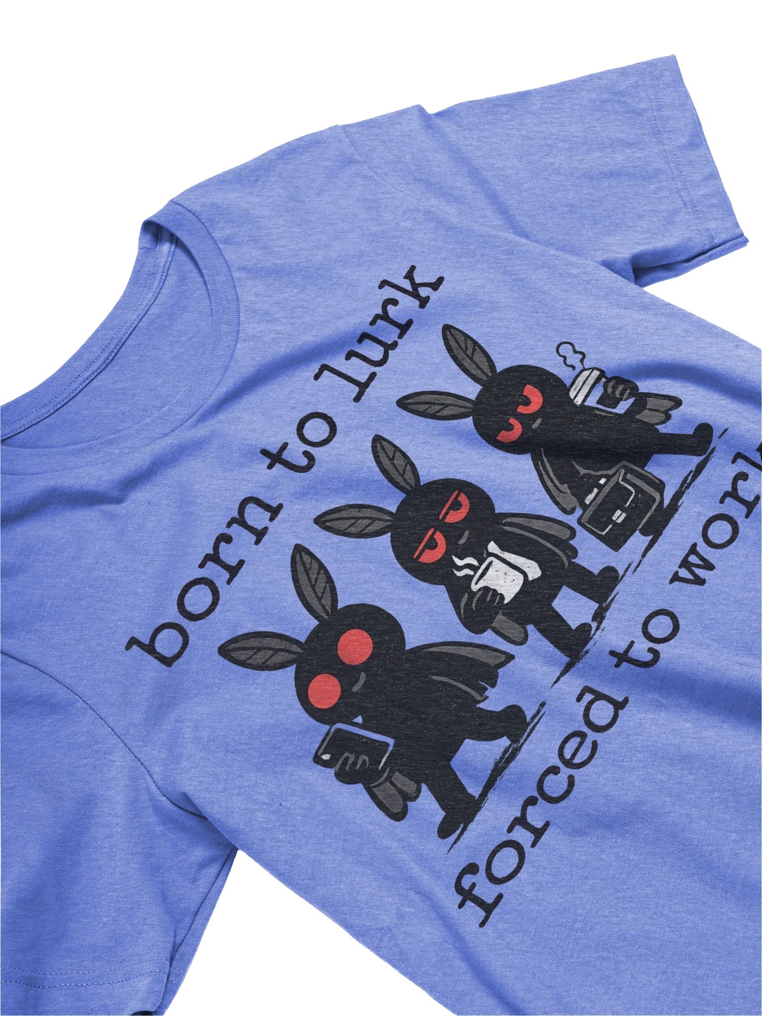 MOTHMAN BORN TO LURK SUPER SOFT T-SHIRT product image (15)