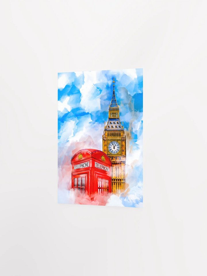 London Red Telephone Box Studio Art Print product image (2)
