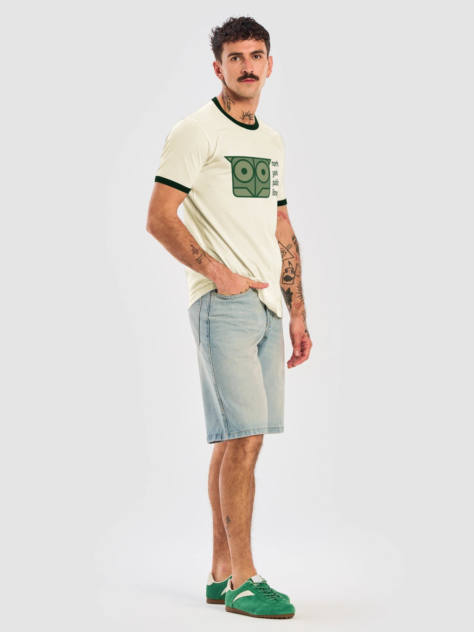 NYPL 70s Ringer Tee product image (7)