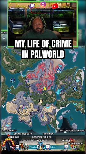My life of crime in Palworld #palworld #twitch #palworldclips #shorts #clips #reels #clip
