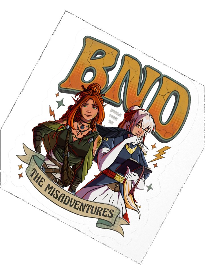 BnD stickers product image (2)