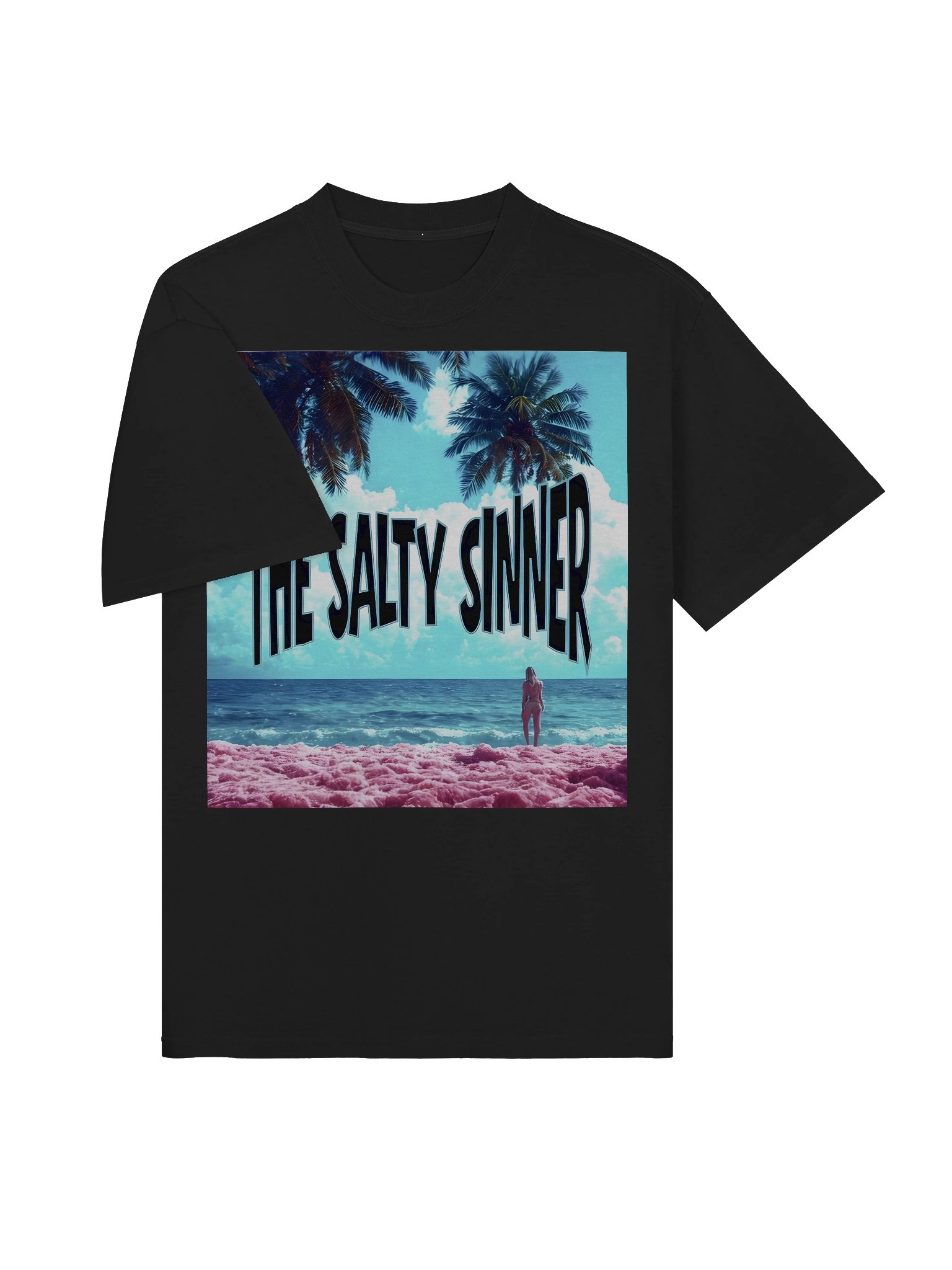 Salty Sinner "Pink Sand" Graphic Tee product image (3)