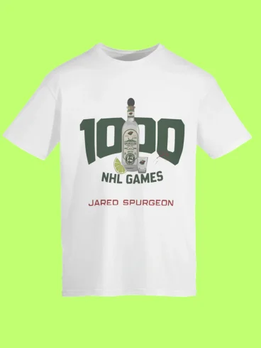 Jared Spurgeon 1000 nhl Games Shirt product image (113)