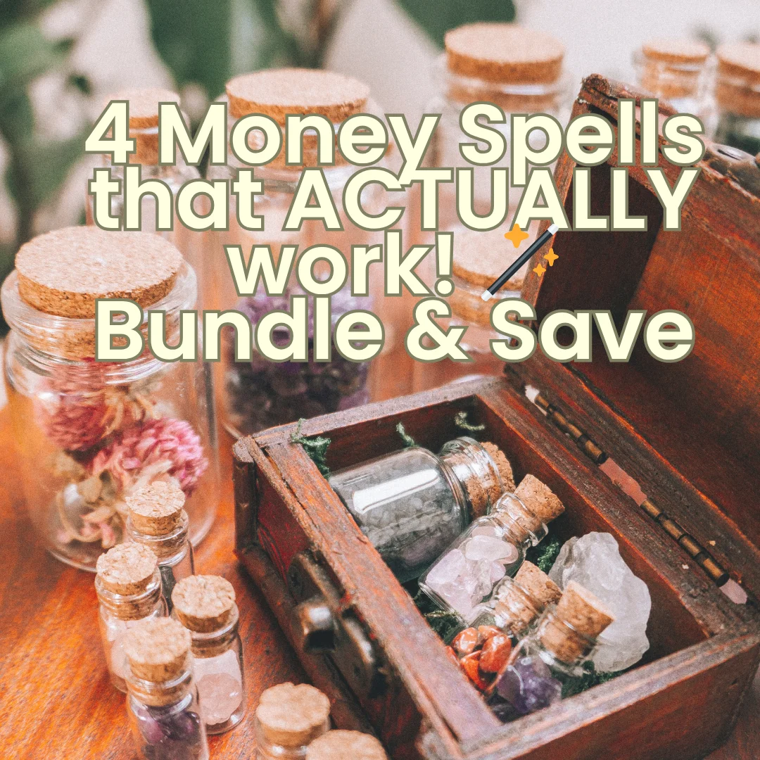 4 Money Spells that ACTUALLY work! 🪄 Bundle & Save! product image (1)