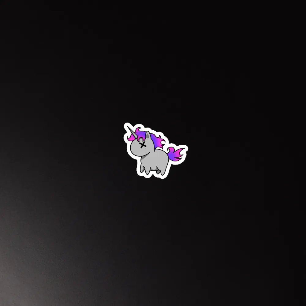 Unicorn Die-Cut Magnet product image (3)