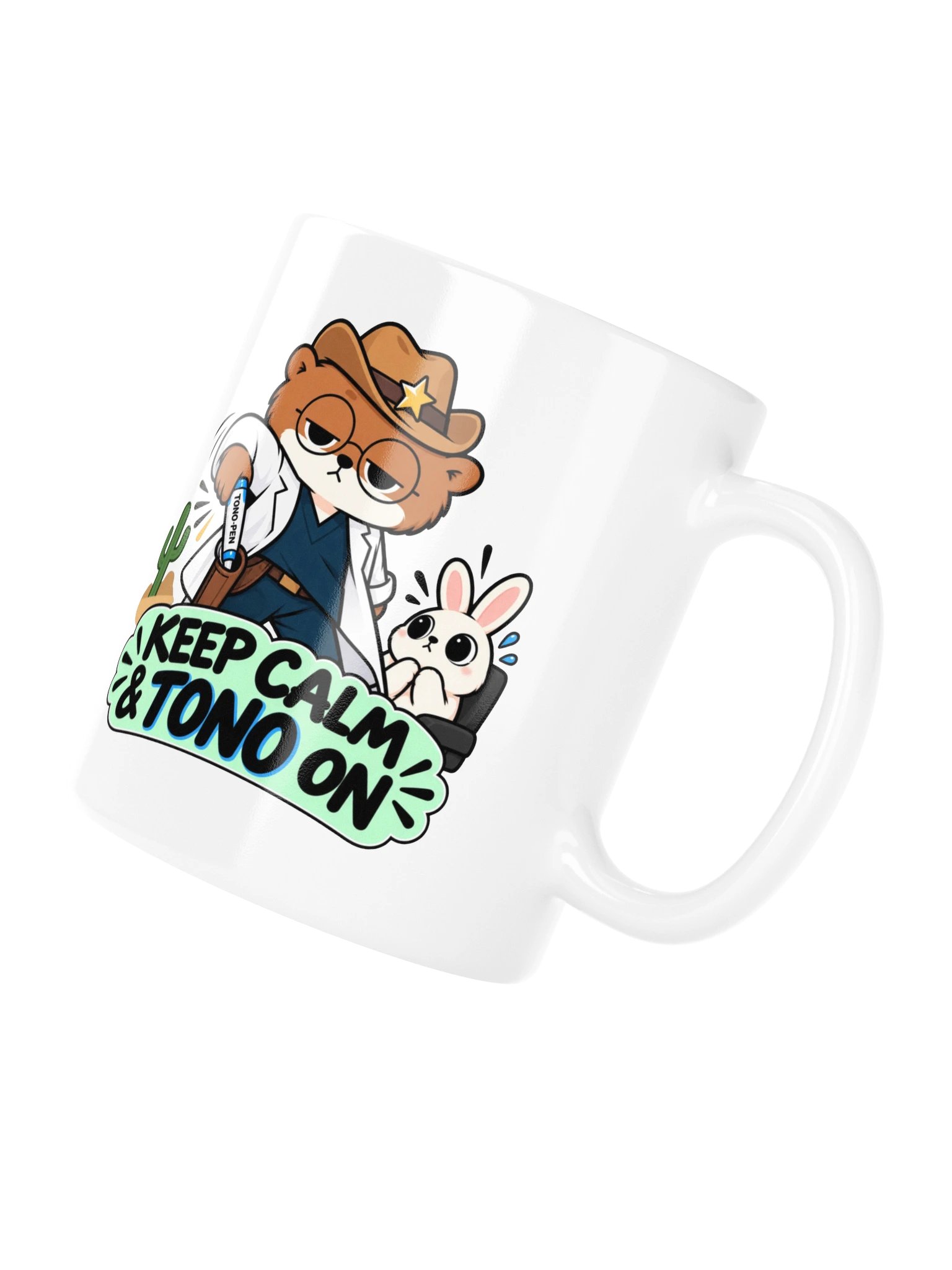 Sleepy Optometrist Keep Calm & Tono On Mug product image (4)