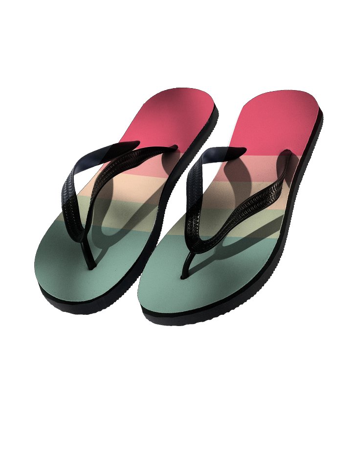 Vibrant Stride Custom Flip-Flops product image (1)