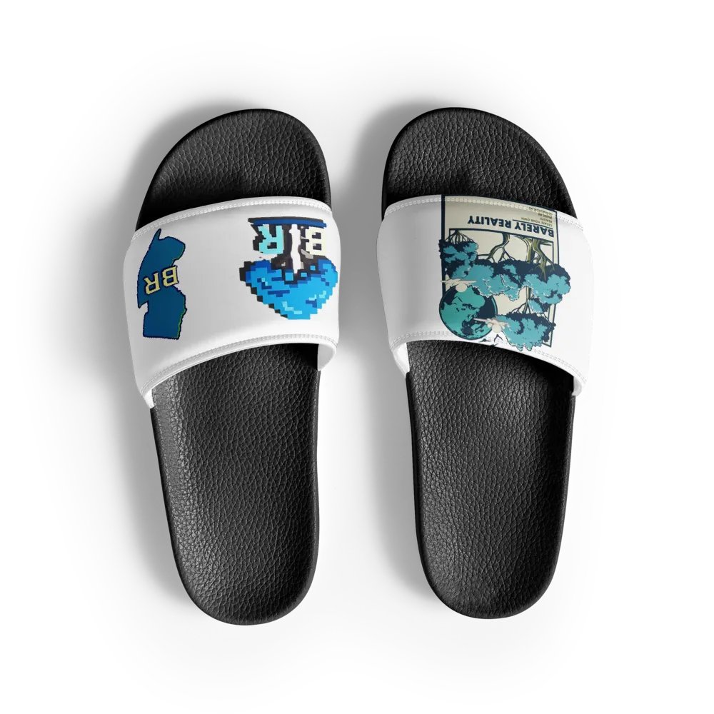 "JERSEY MADE" SLIDES (WHITE) product image (3)