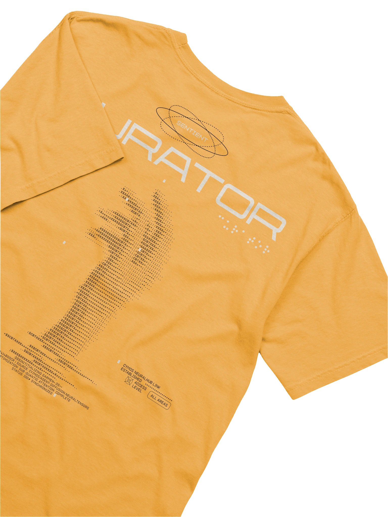 CBTX Curator Tee - Solar Yellow product image (6)