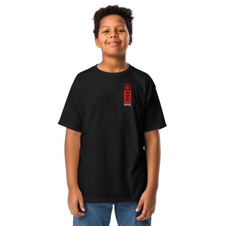 Black Youth Classic Tee, Unisex, RKK Logo product image (1)
