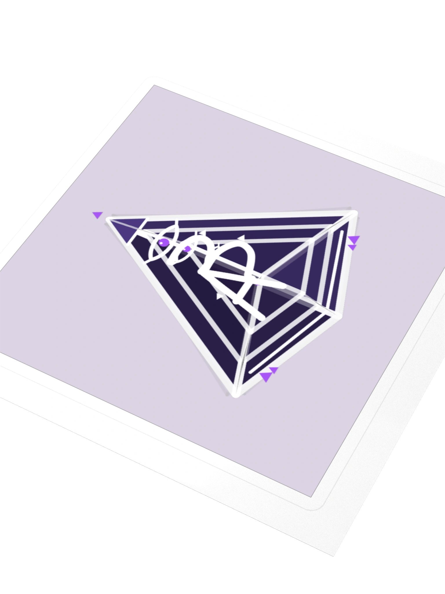 AP-3 5D Pyramid — Block Sticker product image (3)