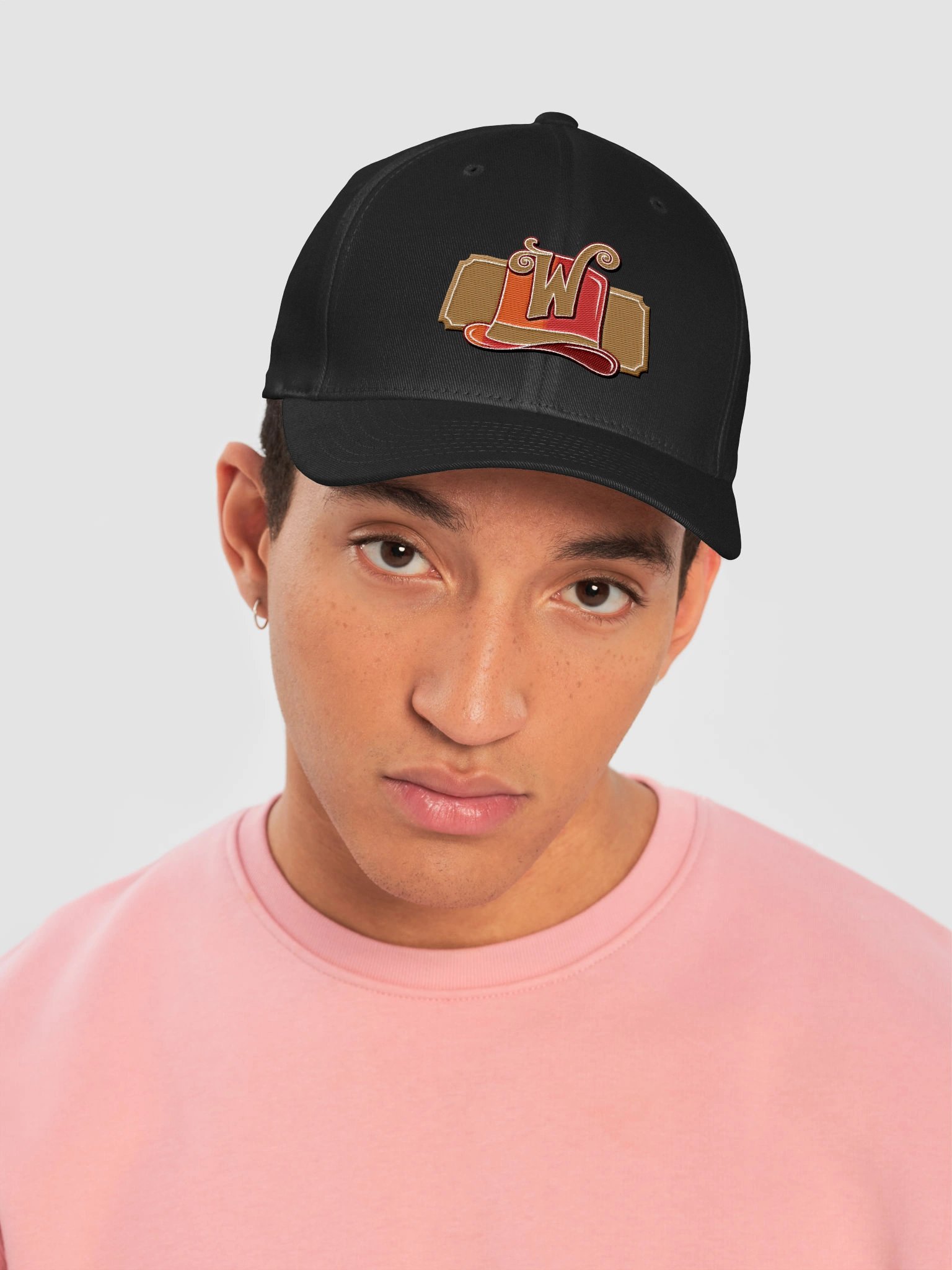 Wonk Fitted Cap product image (5)