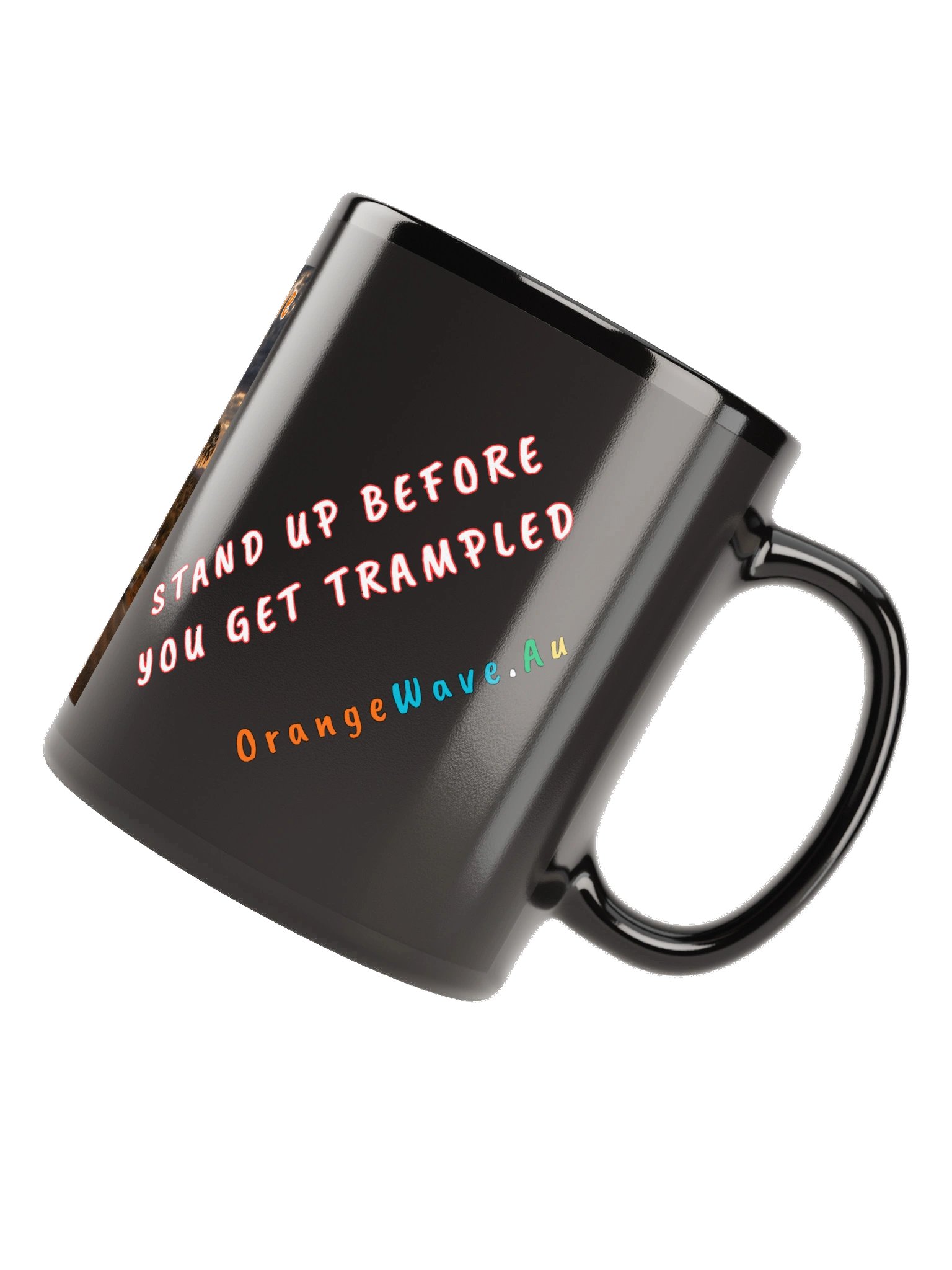 Abolish Fuel Excise Black Glossy Mug product image (12)