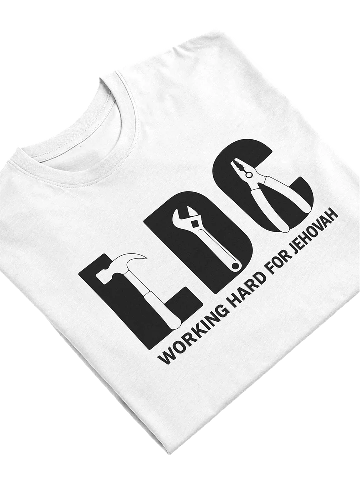 LDC Volunteer Tee – Heavyweight Cotton | Working Hard for Jehovah product image (10)