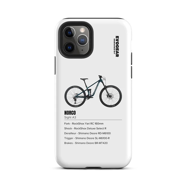 White Norco Sight A3 iPhone Case product image (49)