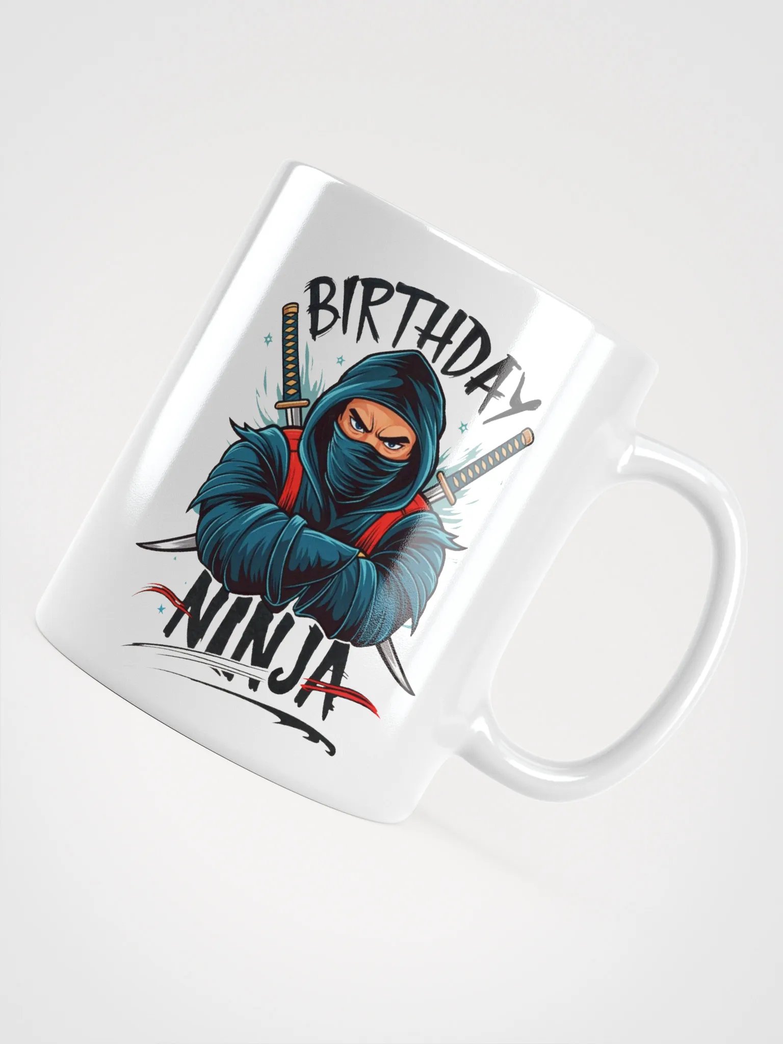 Ninja Birthday Ceramic Mug product image (4)