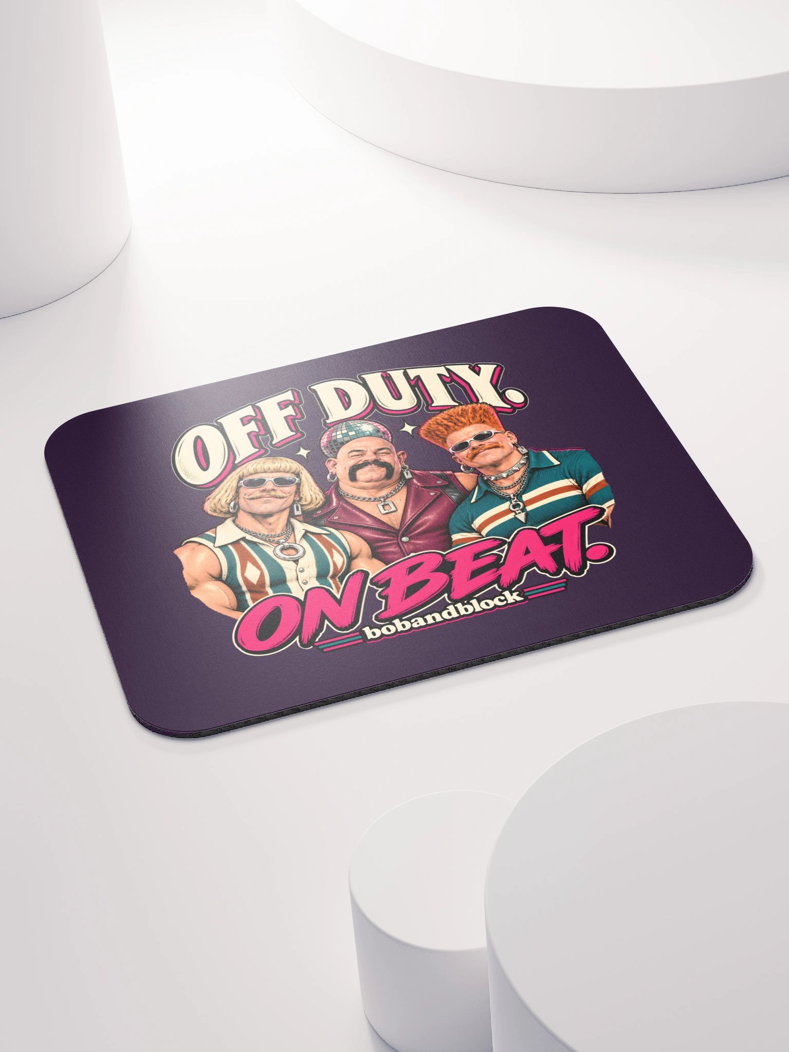 Off Duty / On Beat Mouse Pad product image (4)