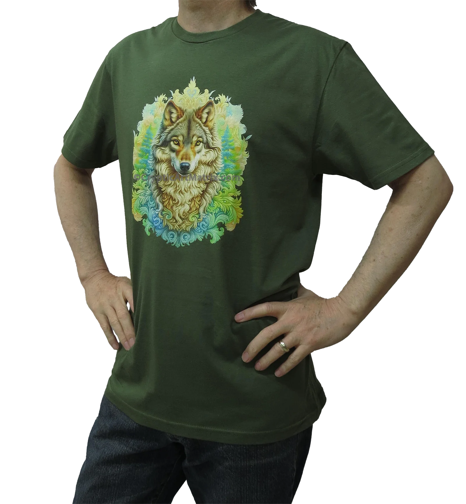 Mystic Wolf - Unisex T-Shirt product image (14)