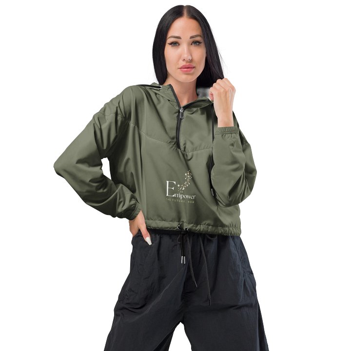 Women's Cropped Windbreaker WCFB0137 product image (1)