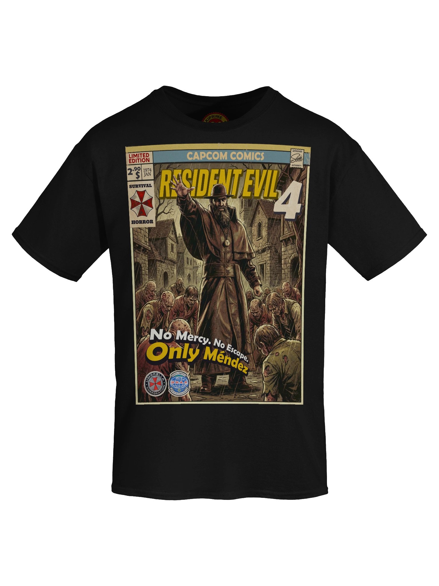 Resident Evil 4 Bitores Mendez Comic Art T-Shirt product image (5)