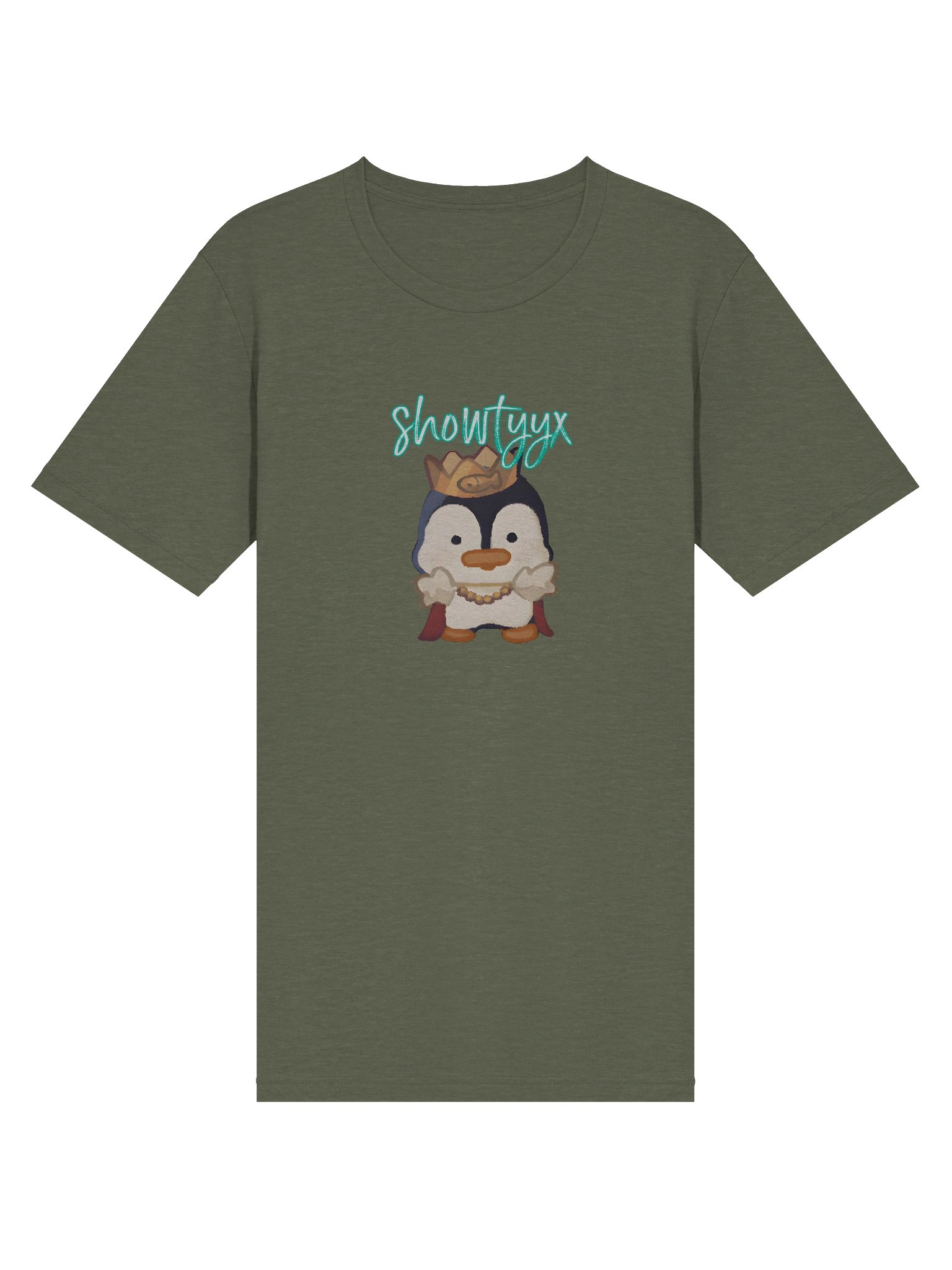 Showtyyx Teal Short Sleeve T-Shirt product image (3)