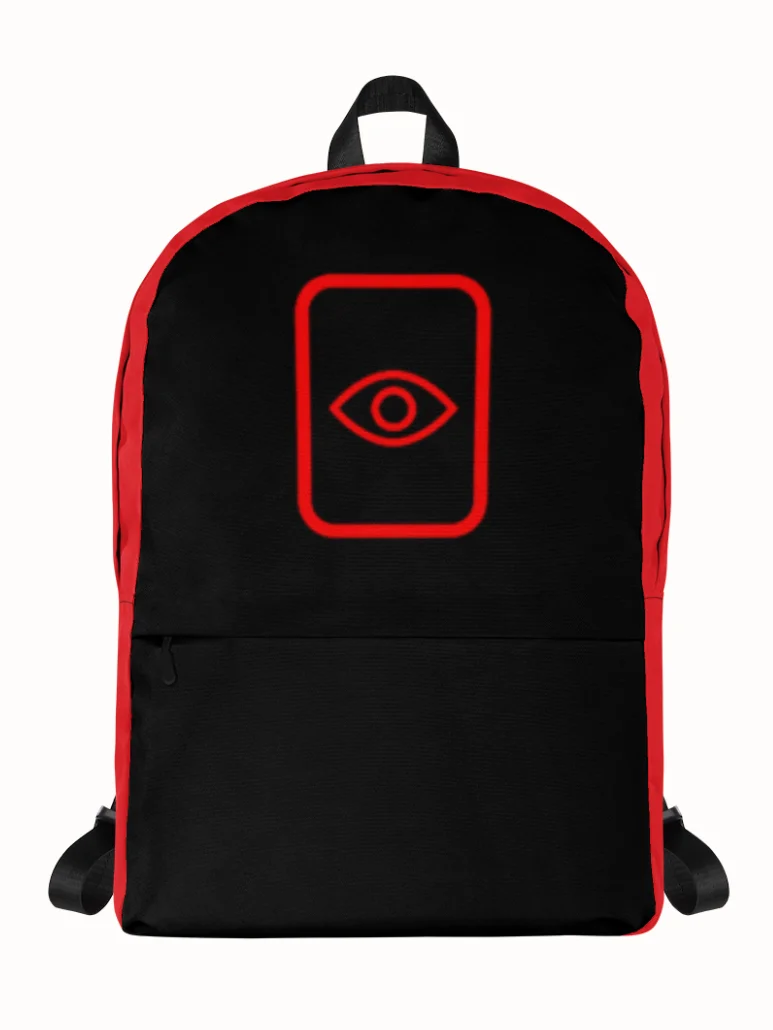 EyeSeeThru Logo Backpack product image (1)