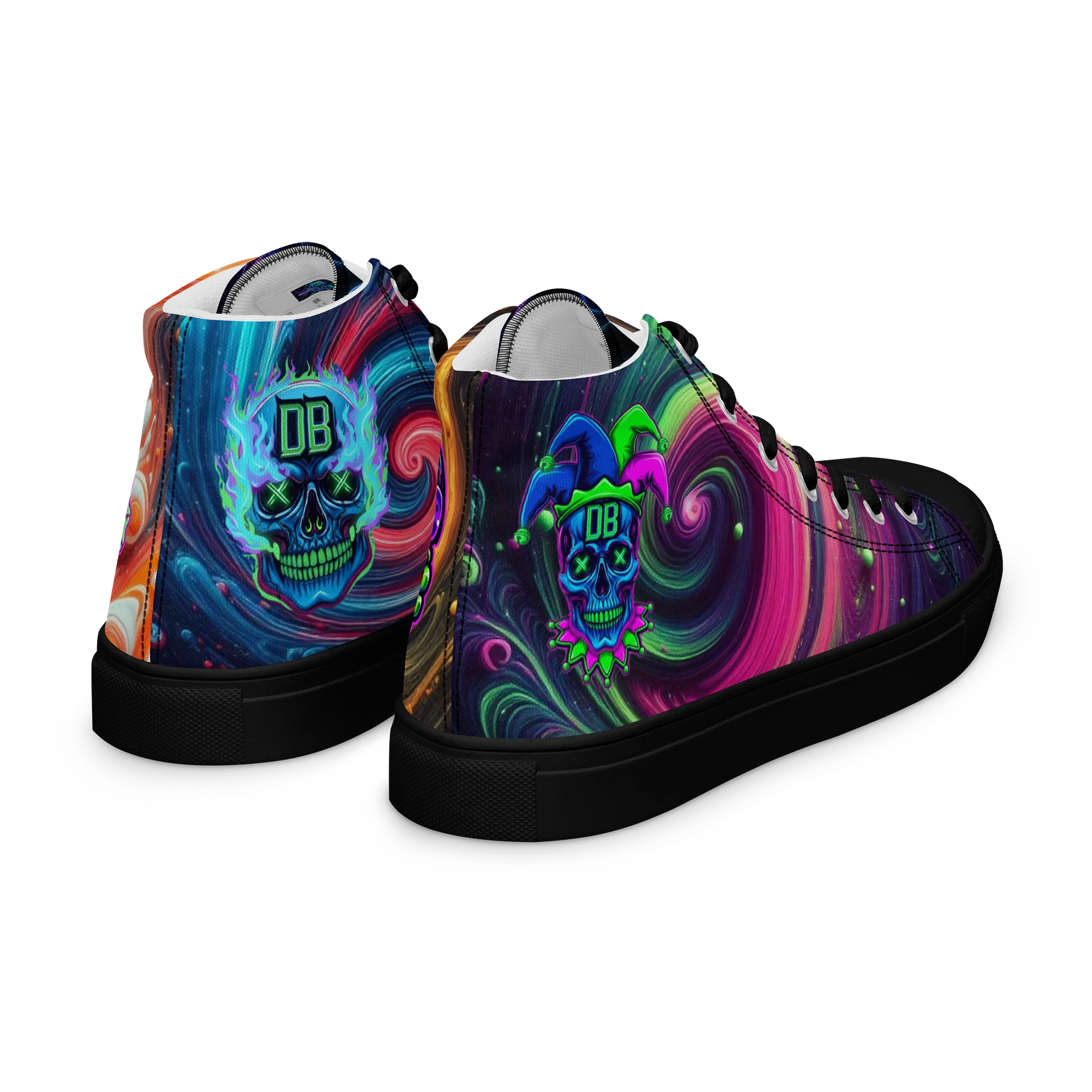 Women's "Cosmic Anarchy" Premium High-Top Sneakers product image (7)